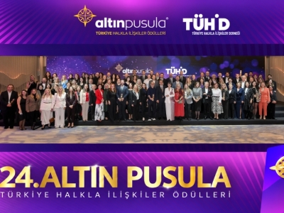 24. ALTIN PUSULA TÜRKİYE HALKLA İLİŞKİLER ÖDÜLLERİ SAHİPLERİNİ BULDU